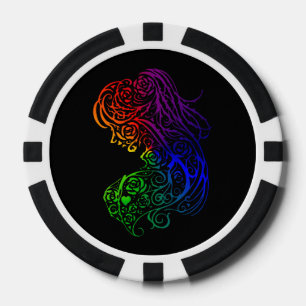 Jetons de poker Lady Rainbow