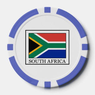 Jetons De Poker L'Afrique du Sud