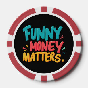 Jetons De Poker L'argent drôle compte
