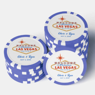 Jetons De Poker Las Vegas Wedding Favor