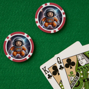 Jetons De Poker "L'aventure cosmique"