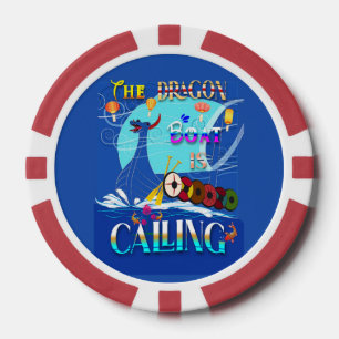 Jetons De Poker Le Bateau Dragon Appelle