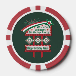 Jetons De Poker Le plus grand marquee de fête d'anniversaire au mo