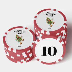 Jetons De Poker Le plus mauvais Noël saucisson jamais ! Photo de s