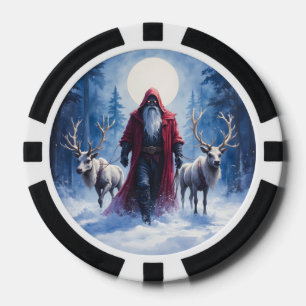 Jetons De Poker Le roi de l'hiver arrive. 