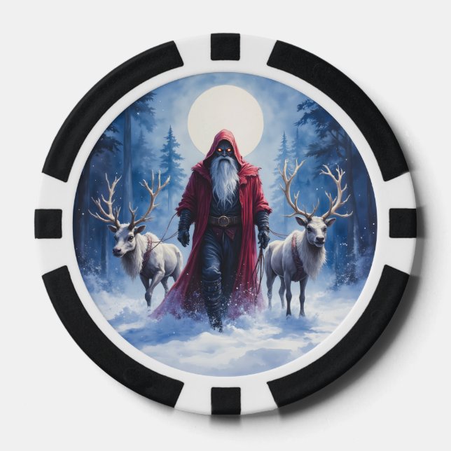 Jetons De Poker Le roi de l'hiver arrive.  (Recto)