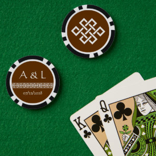 Jetons De Poker L'élégance chinoise dans le chocolat