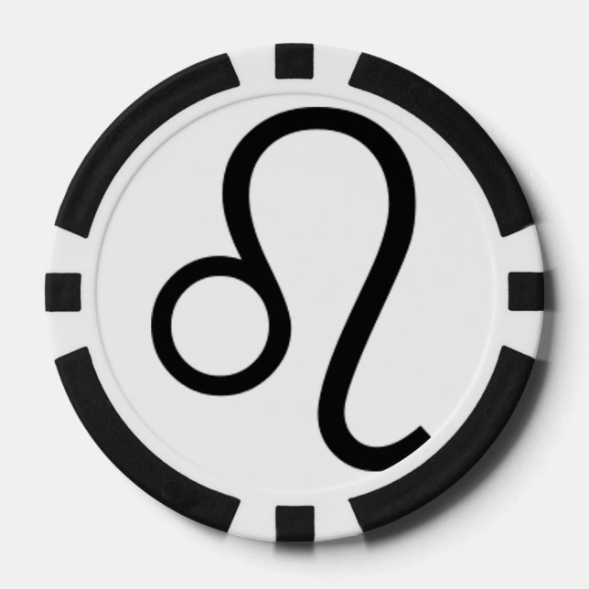 Jetons De Poker Leo (Recto)