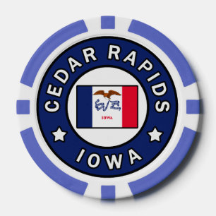 Jetons De Poker Les rapides de cèdre Iowa