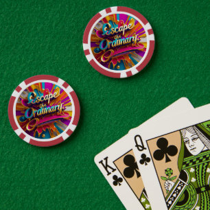 Jetons De Poker "Les trésors cachés de la vie"
