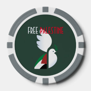 Jetons De Poker Libérer la Palestine