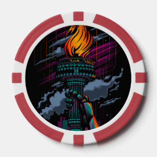 Jetons De Poker Liberté