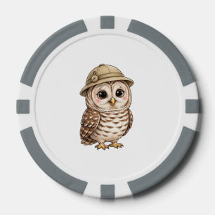 Jetons de poker Lil' Bayou Explorers Chouette hulo