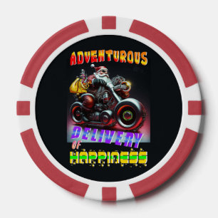 Jetons De Poker Livraison Aventureuse Du Bonheur