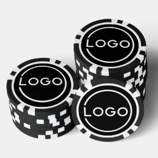 Jetons De Poker Logo d'entreprise personnalisé