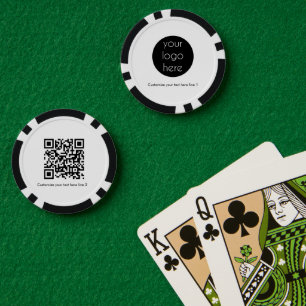 Jetons De Poker Logo d'entreprise personnalisé