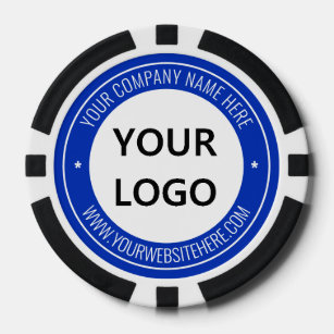 Jetons De Poker Logo d'entreprise personnalisé et Chips de poker d
