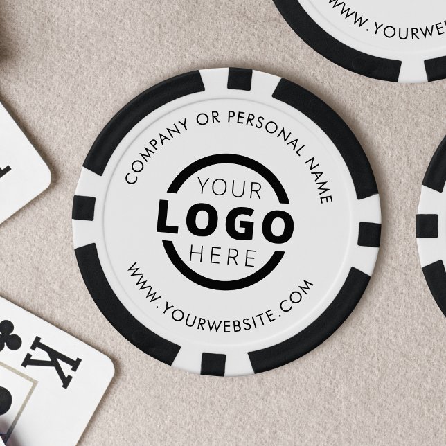 Jetons De Poker Logo d'entreprise promotionnel couleur personnalis (Créateur téléchargé)