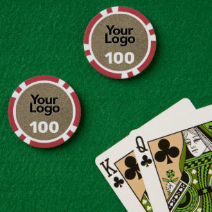 Jetons De Poker Logo d'entreprise promotionnel pour petites entrep