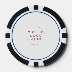 Jetons De Poker Logo Poker Chip Carte de visite personnalisé - Ajo