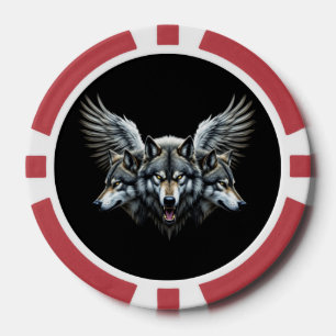 Jetons De Poker Loups gardiens