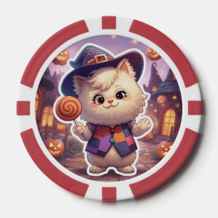 Jetons De Poker M. Bluffy - Maître de l’Halloween