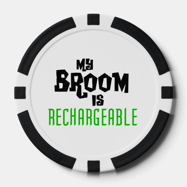 Jetons De Poker Ma chambre est rechargeable (Recto)