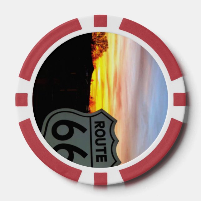Jetons De Poker Magie de la Route Mère (Recto)