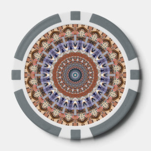 Jetons De Poker Mandala Architectural