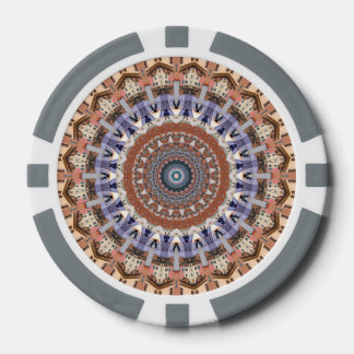 Jetons De Poker Mandala Architectural