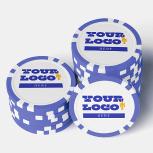 Jetons De Poker Marchandise personnalisée avec logo d'entreprise p