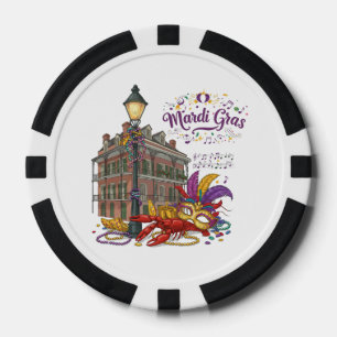 Jetons De Poker Mardi Gras