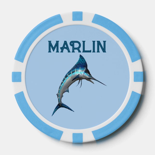 Jetons De Poker Marlin (Recto)