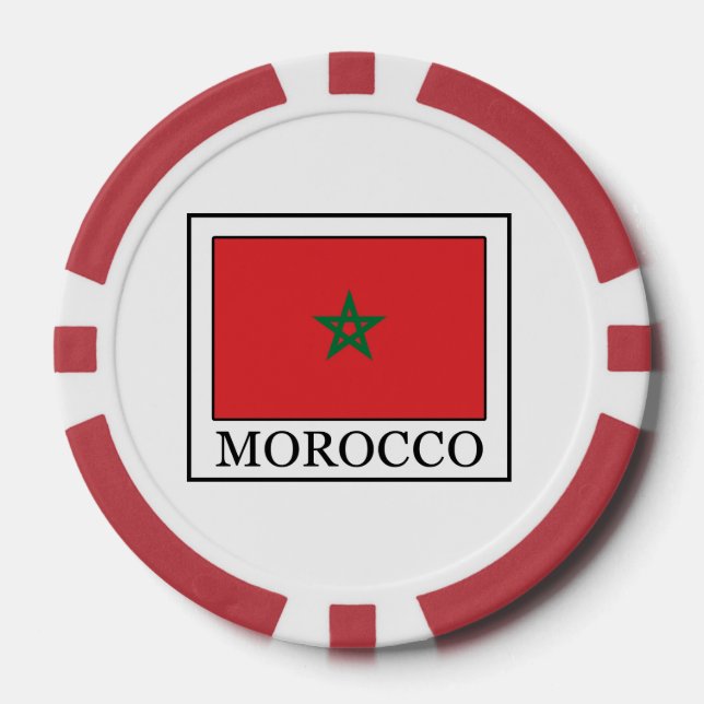 Jetons De Poker Maroc (Recto)