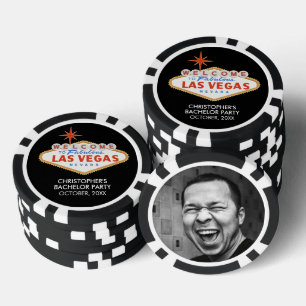 Jetons De Poker Marqueur de golf de faveur de célibataire de Las V