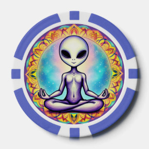 Jetons De Poker Méditation galactique
