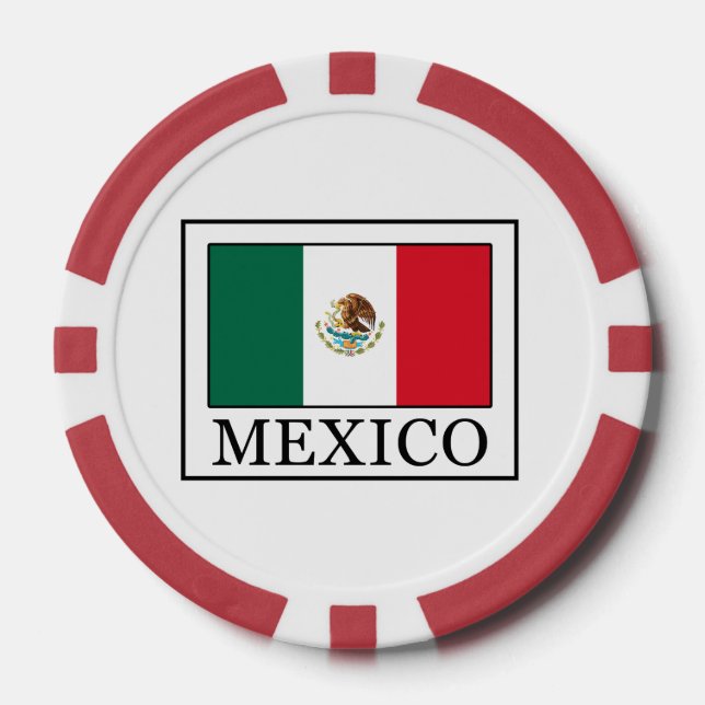 Jetons De Poker Mexique (Recto)