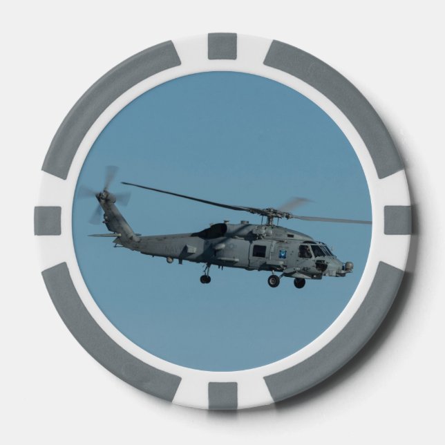 Jetons De Poker MH-60R Seahawk (Recto)
