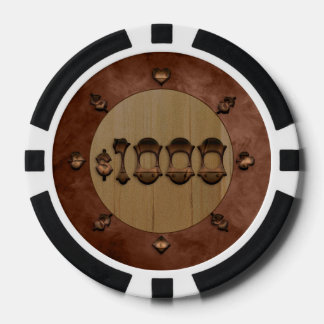 Jetons De Poker Milliers de dollars vieux West Style Chips de Poke