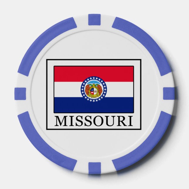 Jetons De Poker Missouri (Recto)