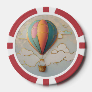 Jetons De Poker "Montez en haut"