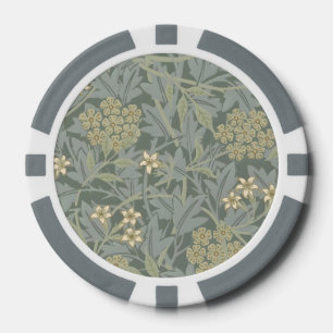 Jetons De Poker Morris Vine & Jasmine Jardin Fleur Classique
