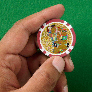 Jetons De Poker Mosaïque d'accomplissement de Klimt : Frise vintag