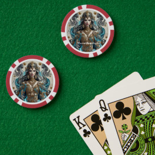Jetons De Poker "Mythologie marémotrice"