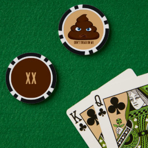 Jetons De Poker Ne me fais pas de bruit Poo