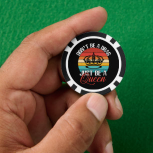 Jetons De Poker Ne soyez pas un Drag Poker Chips