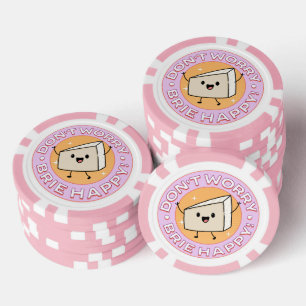 Jetons De Poker Ne vous inquiétez pas Brie Fromage heureux