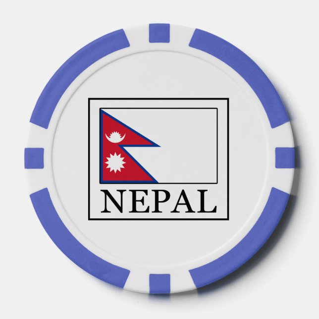 Jetons De Poker Népal (Recto)