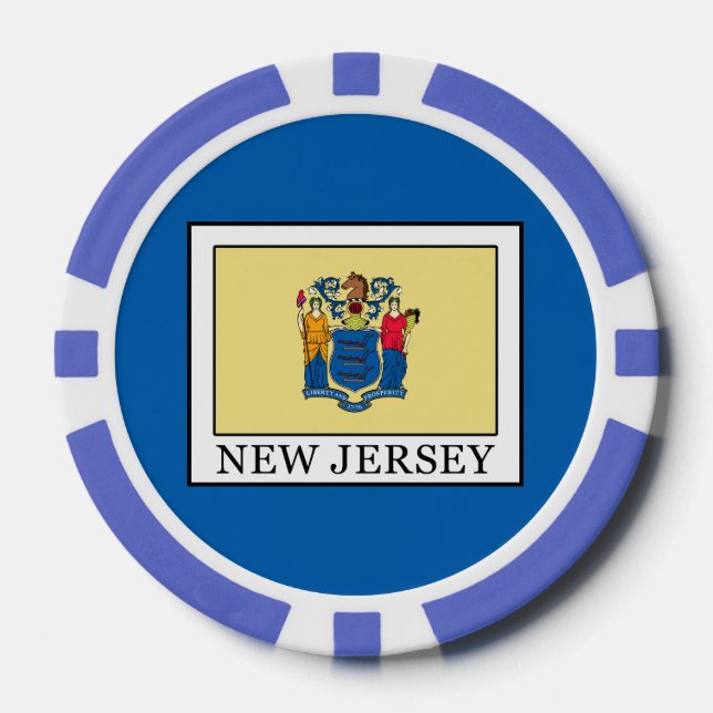 Jetons De Poker New Jersey (Recto)