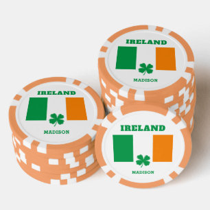 Jetons De Poker Nom personnalisé Irlande